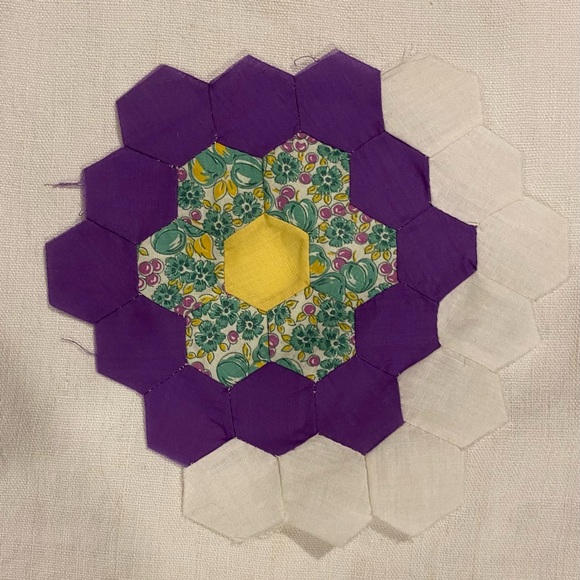 Vintage quilt blocks  - for sewing - collection of 4 blocks -crafts / display - Picture 4 of 13